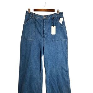 Velvet Heart Denim Kinsey High Rise Wide Leg Jean Size Extra Large NWT